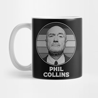 retro Phil Collins Mug